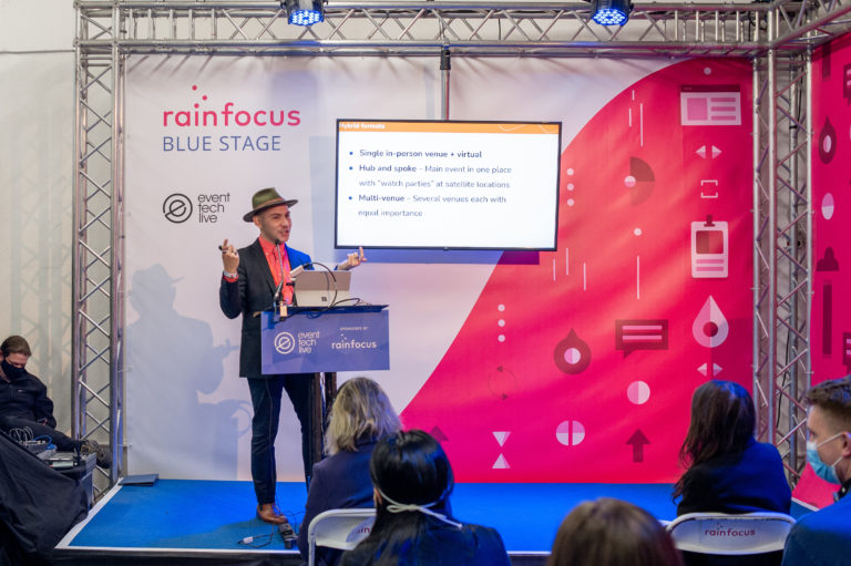 Event Tech Live is quite simply the only place to go if you're looking for new technology to support your events, in London, Wednesday, 3rd of November 2021. 
Photo: AMMP/Maciek Musialek